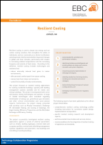 Factsheet: Resilient Cooling of Buildings