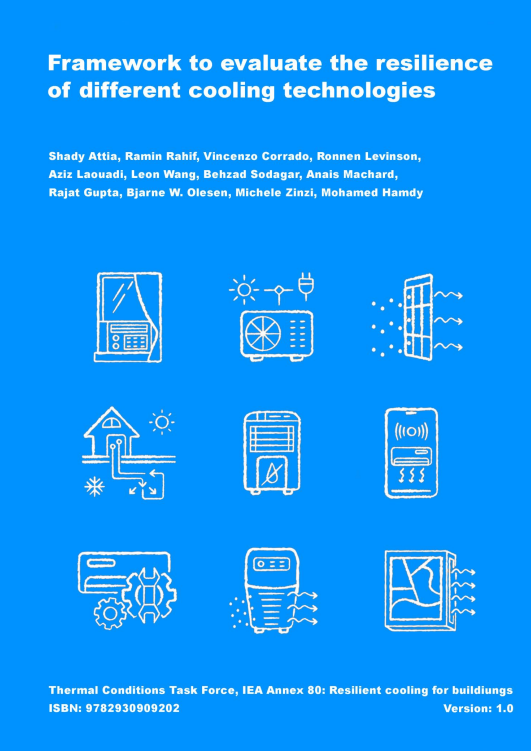 Framework to evaluate the resilience of different cooling technologies